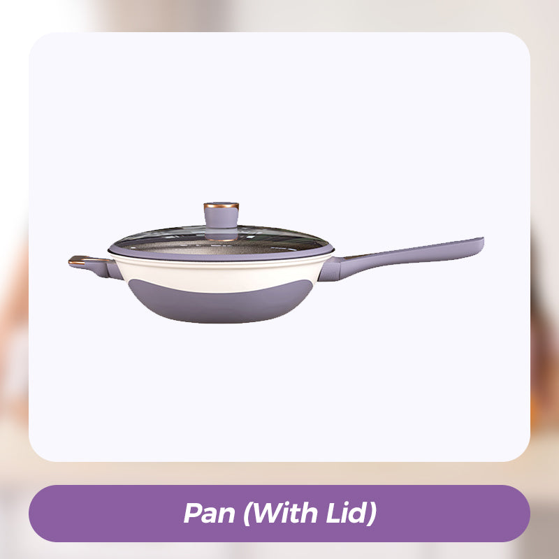 🔥Titanium Non-Stick Low-Pressure Pan Set