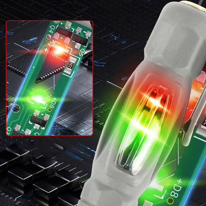 ⚡🪛Dual-Use Screwdriver-Type Voltage Tester with Light Display