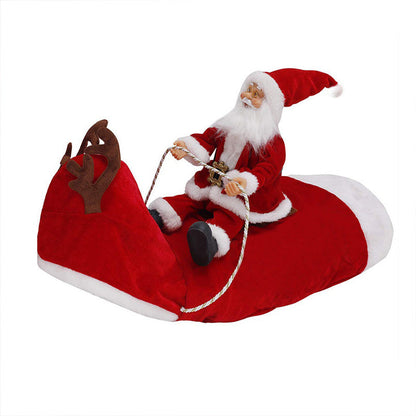 Santa Riding Dog Costume for Christmas