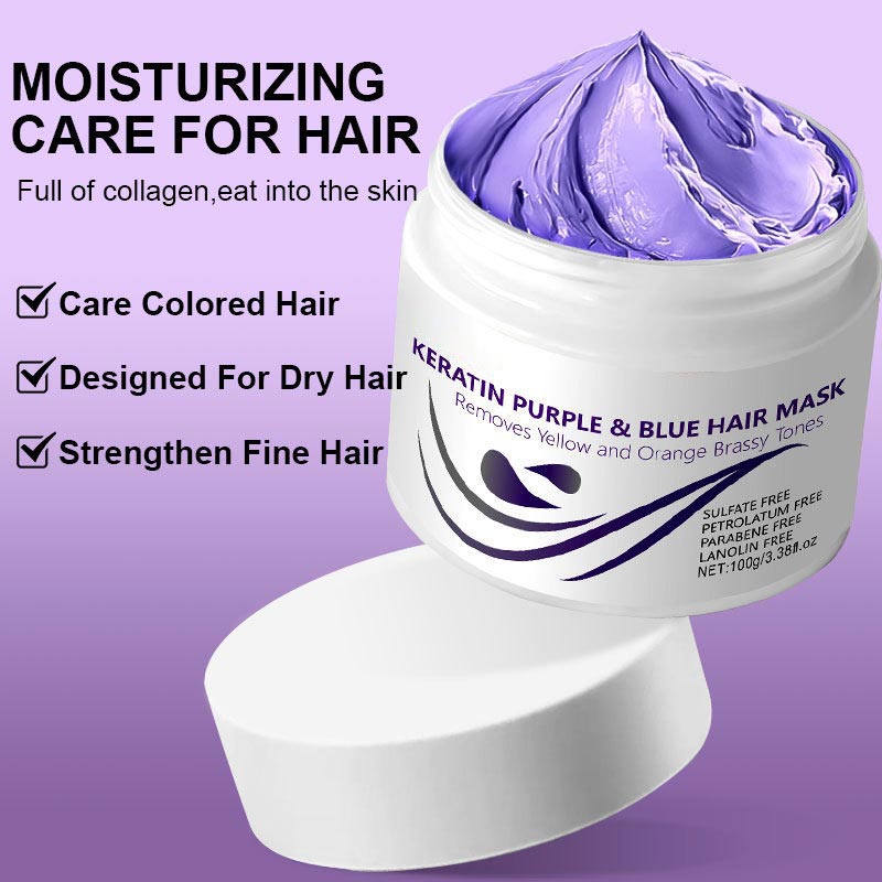 💜Purple Keratin Hair Mask