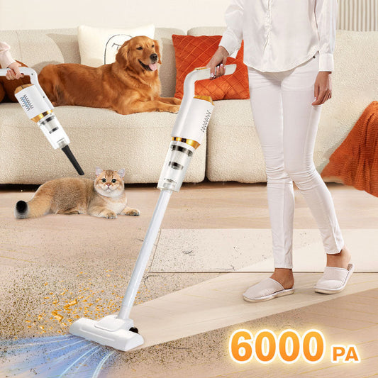 🔥Cordless Vacuum Cleaner – 6000PA Powerful Suction for Home & Car