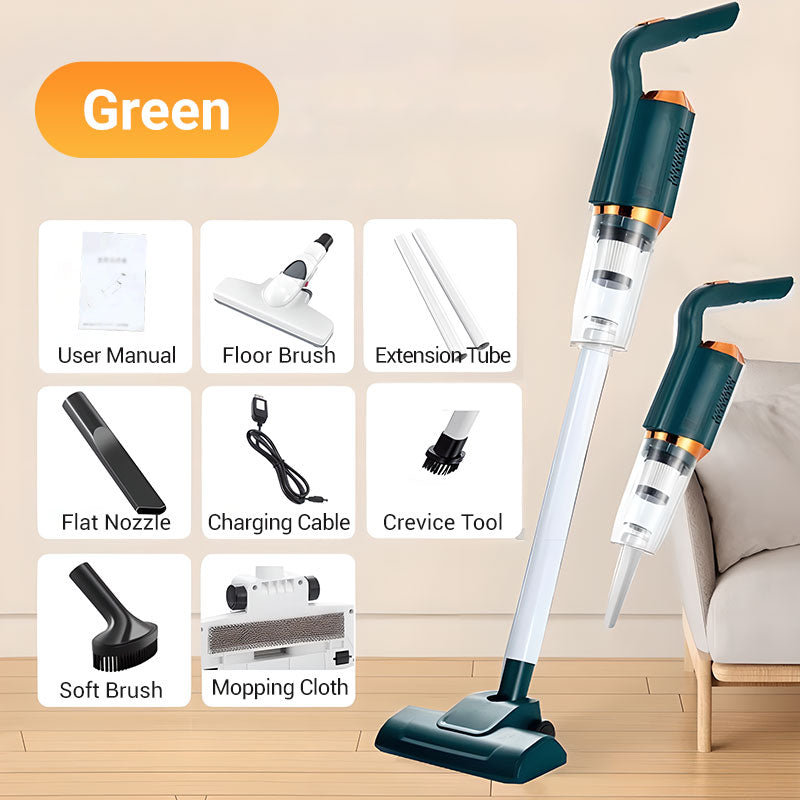 🔥Cordless Vacuum Cleaner – 6000PA Powerful Suction for Home & Car