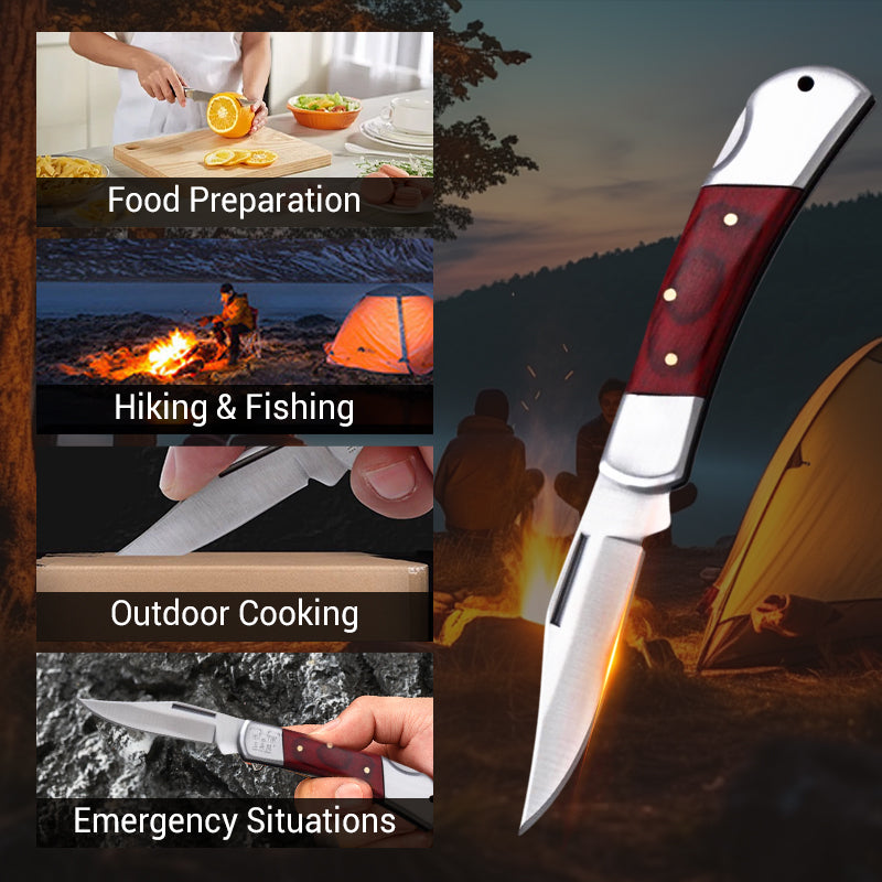 🔥Outdoor Stainless Steel Pocket Knife