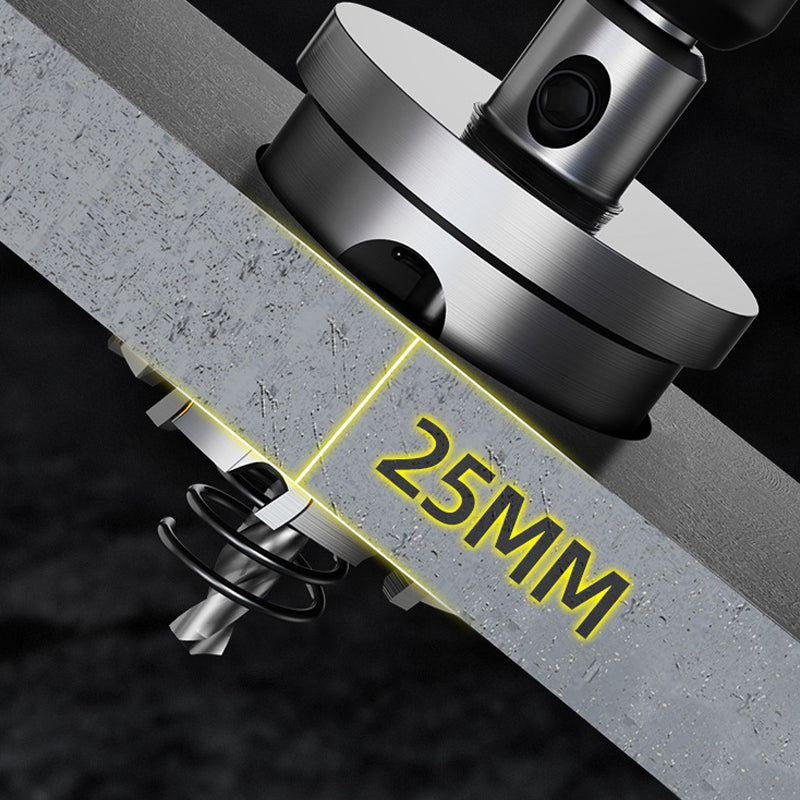 Carbide-Tipped Hole Cutter for Metal