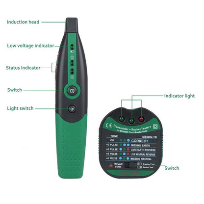 🔋Portable Automatic Circuit Breaker Detector