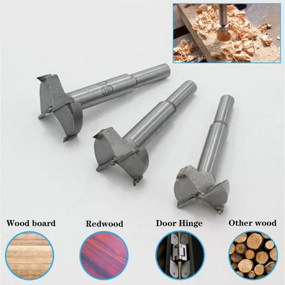 Self-Centering Wood Drill Bit Cutter for Precise Hole Drilling