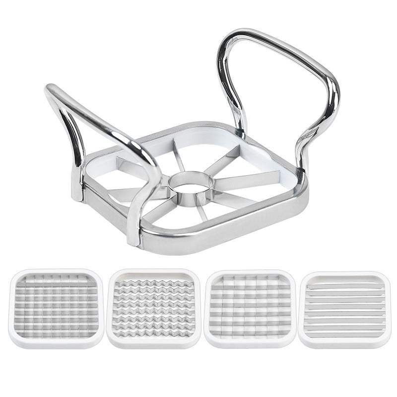 5-in-1 Stainless Steel Fruit and Vegetable Cutter Slicer