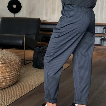 🔥2025 NEW SALES - 50% OFF🔥Women's High Waist Casual Straight Blazer Pants🍃