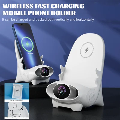 🔥Mini Chair Wireless Fast Charger Multifunctional Phone Holder