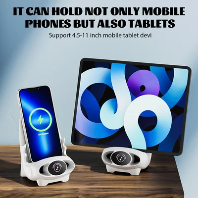 🔥Mini Chair Wireless Fast Charger Multifunctional Phone Holder