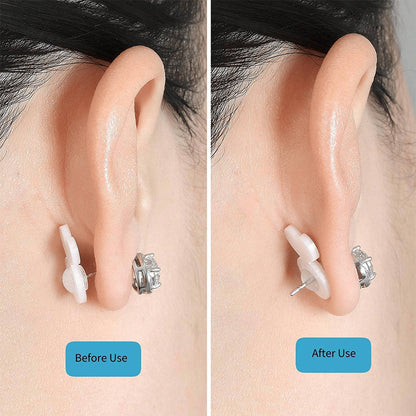 🔥 Clear Silicone Earring Backings With Strong Support