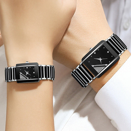 Fashion Casual Versatile Square Watch