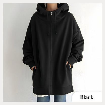 🔥Women's Autumn/Winter Zipper Hooded Sweater