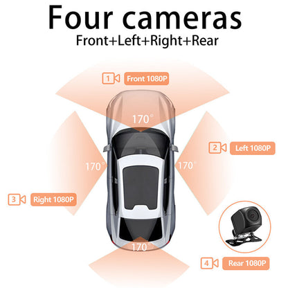 4-Channel 1080P Car Recorder