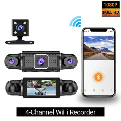 4-Channel 1080P Car Recorder