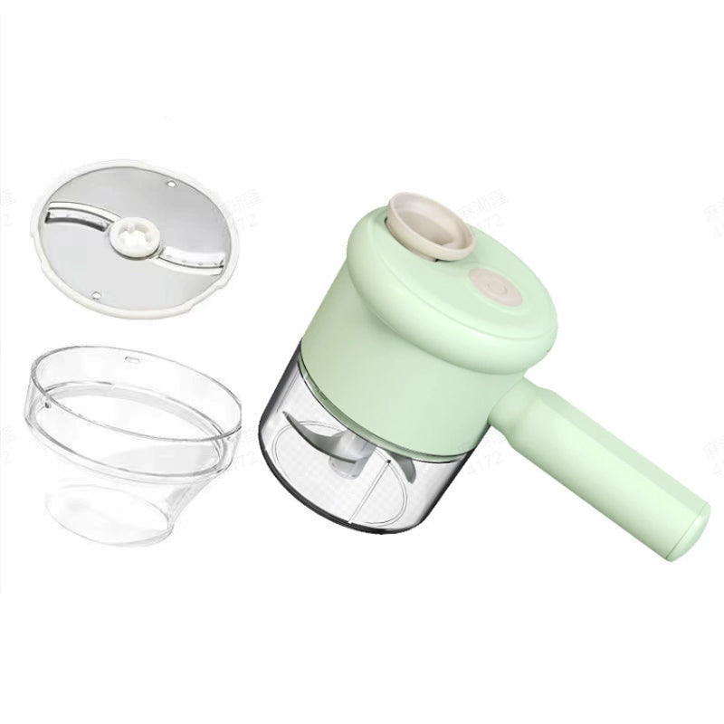 Handheld Electric Rechargeable Vegetable Chopper & Slicer