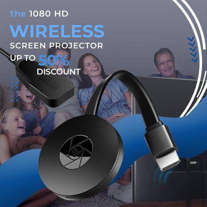 🔥Hot Sale Special 49% OFF🔥 1080-HD Wireless Screen Projector