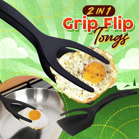 💥Last Day Hot Sale 49% OFF💥 Household 2-in-1 Grilling Flip Spatula Kitchen Tool（BUY 1 GET 1 FREE）
