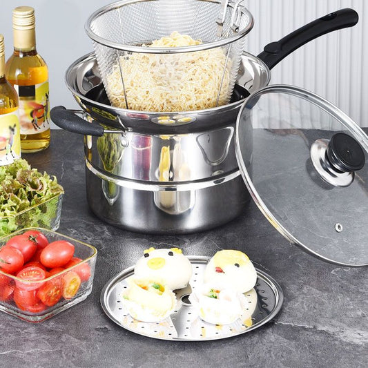 🎇New Year Special Sale 49% OFF🎇 Multipurpose Stainless Steel Saucepan