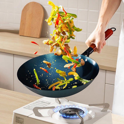 🔥Last Day Promotion 49% OFF🔥 Home Use Non-Stick Iron Stir-Frying Wok（FREE SHIPPING）