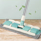 Flat Mop with Stainless Steel Handle, come with Reusable Washable Mop Cloths